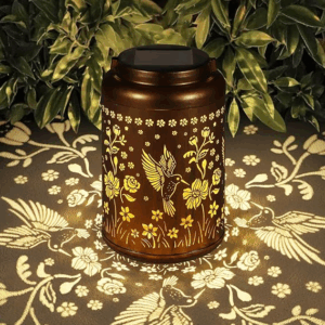 Solar Lanterns Outdoor Waterproof Hummingbird Garden